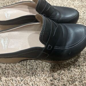 Dansko Black Women's Mules